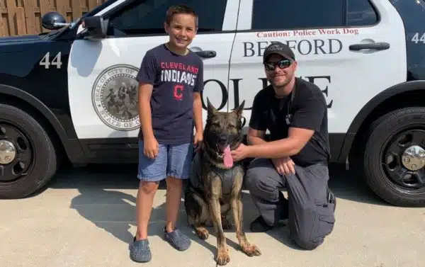 Ohio Boy Protects Police Dogs Through Fundraising