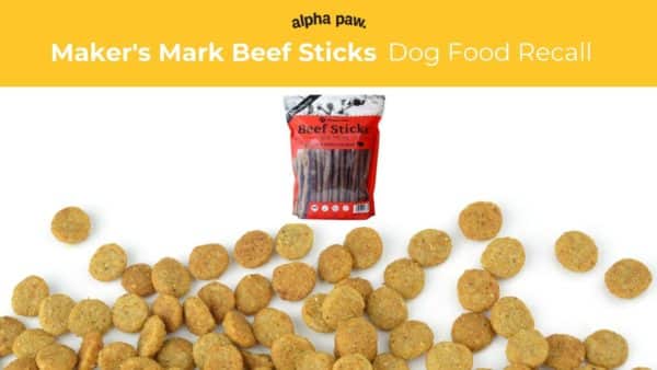 Sam’s Club Dog Food Recall Alert:  Maker’s Mark Beef Sticks