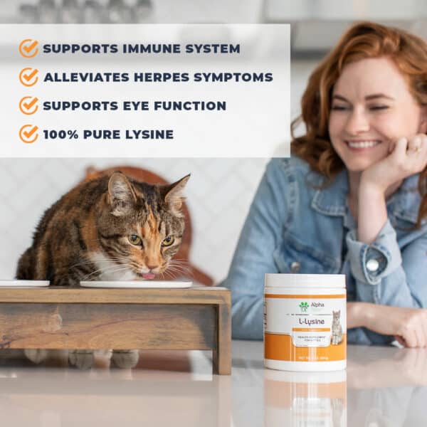 Lysine is important for your pet
