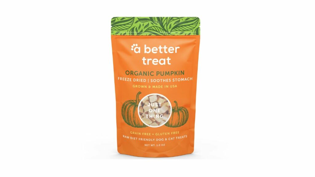 A Better Treat – Freeze Dried Organic Pumpkin Dog and Cat Treats