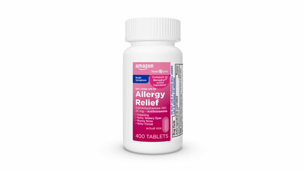 Amazon Basic Care Complete Allergy Relief