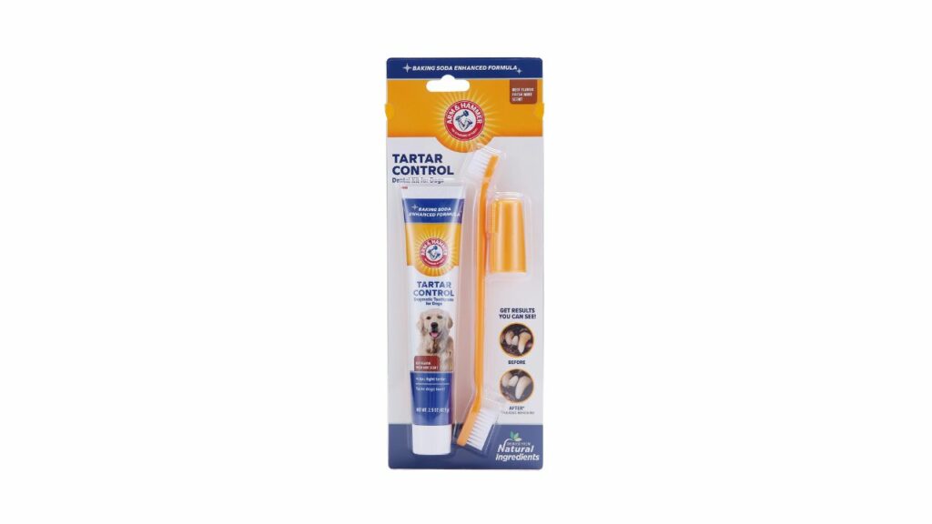Arm & Hammer for Pets Tartar Control Kit for Dogs