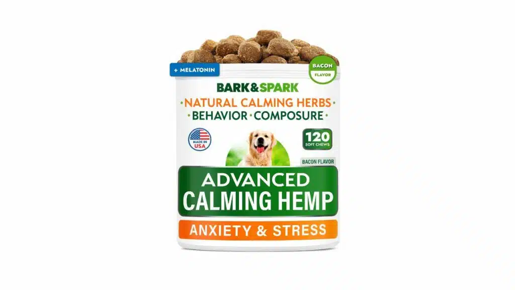 Bark&spark advanced calming hemp treats for dogs