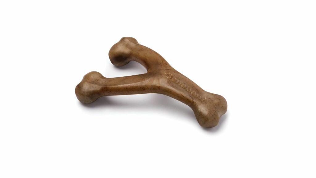 Benebone Wishbone Durable Dog Chew Toy for Aggressive Chewers