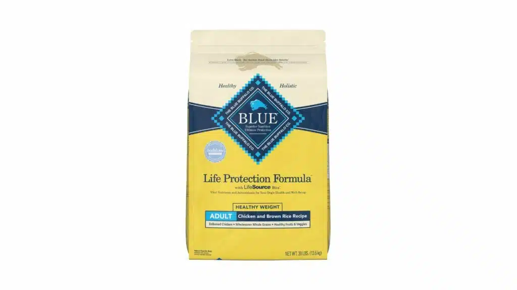 Blue buffalo life protection formula natural adult healthy weight dry dog food