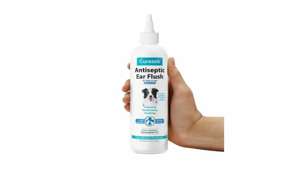 Curaseb dog ear infection treatment solution