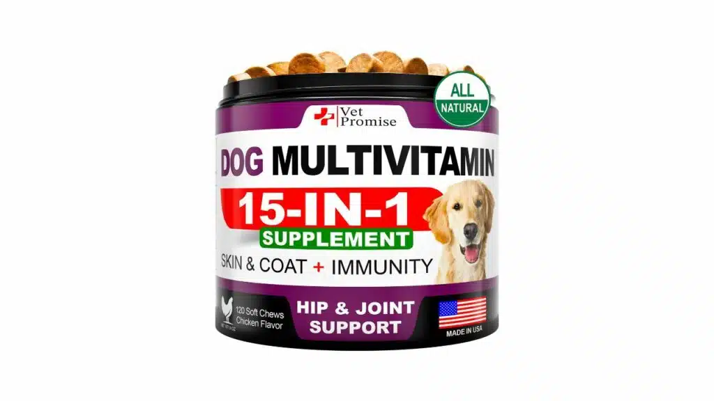 Dog multivitamin chewable with glucosamine