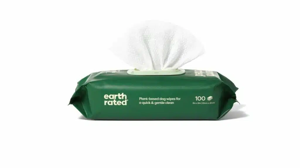 Earth rated dog wipes