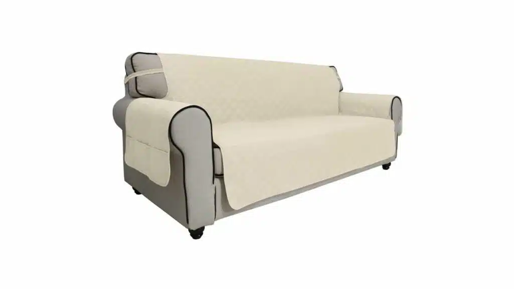 Easy-going sofa slipcover