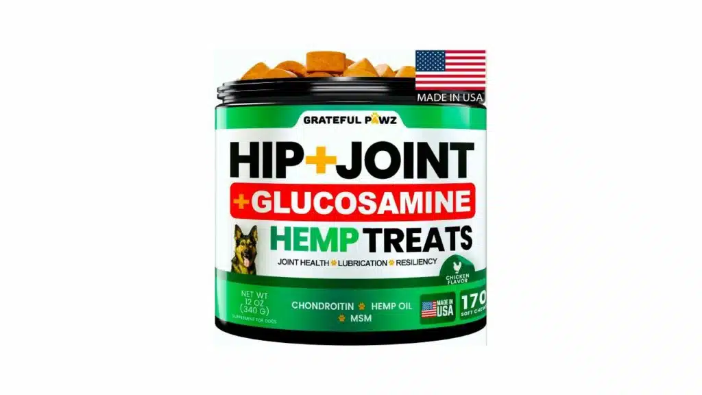 Grateful pawz hip and joint supplement for dogs