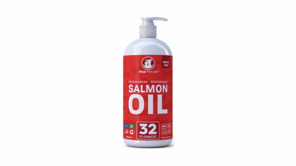 Vital Pet Life Salmon Oil for Dogs & Cats