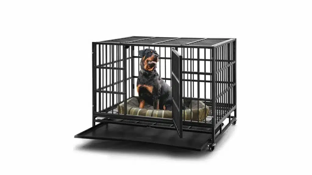 Hiwokk heavy duty dog crate