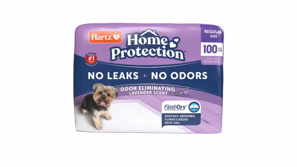 Hartz home protection odor eliminating scented dog pads