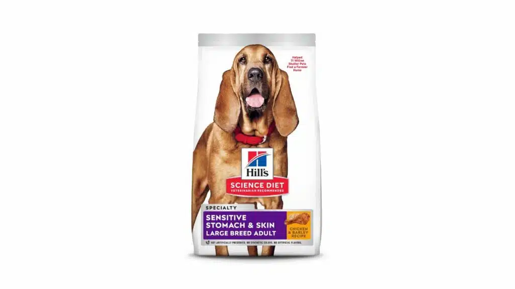Hill's science diet adult sensitive stomach and skin large breed dry dog food