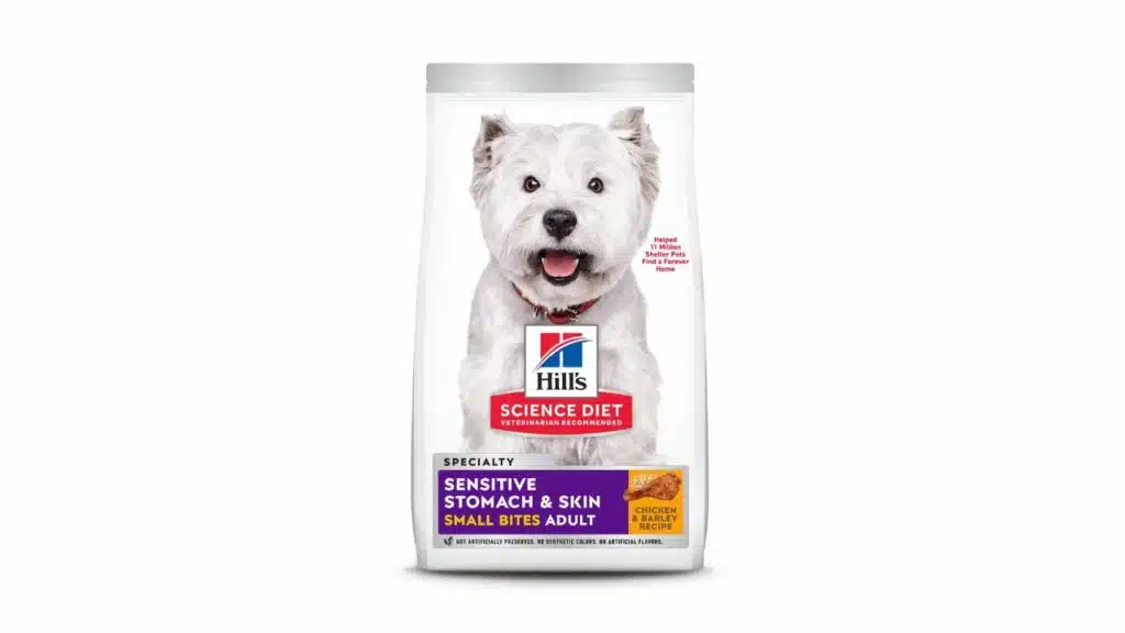 Hill's science diet adult sensitive stomach and skin small bites dry dog food