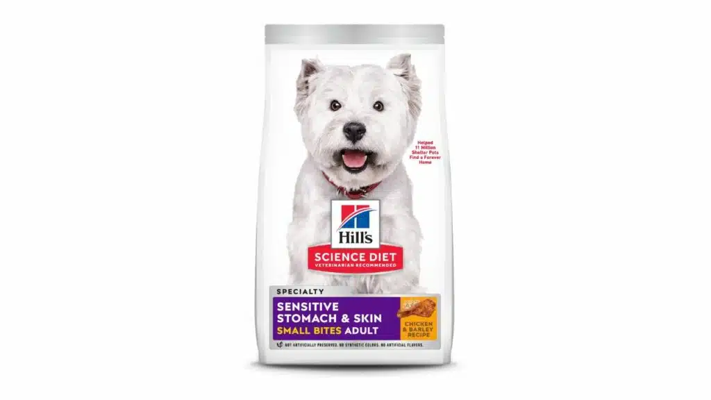 Hill's science diet adult sensitive stomach and skin, small bites dry dog food