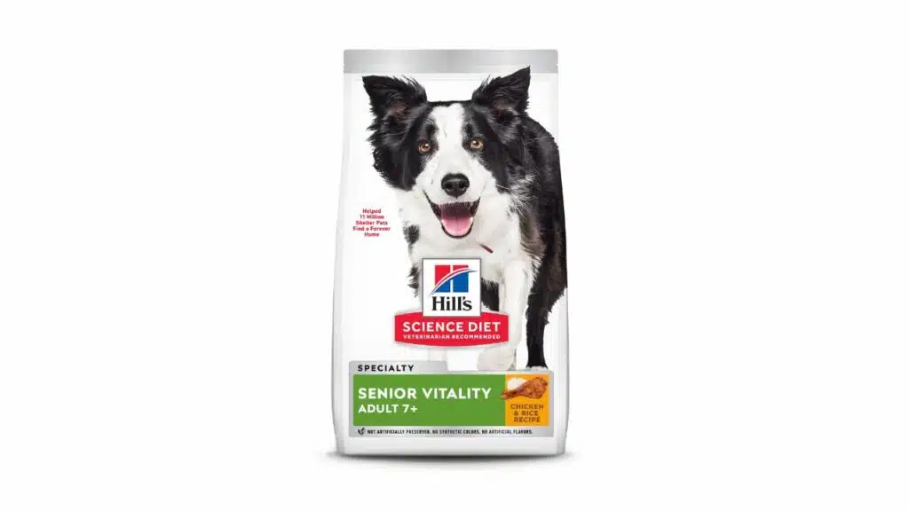 Hill's science diet senior vitality dry dog food