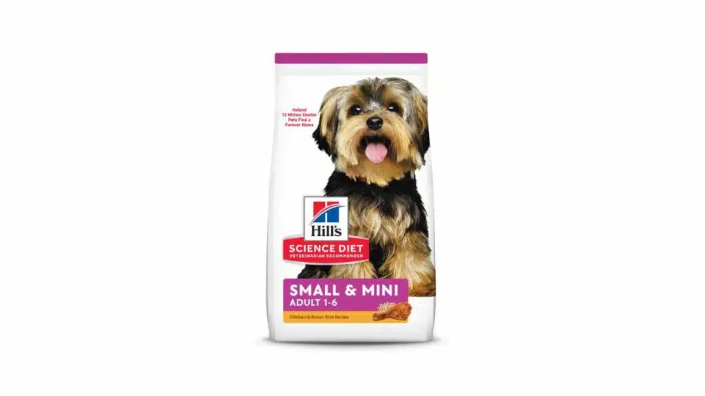 Hill's science diet small paws adult dog food