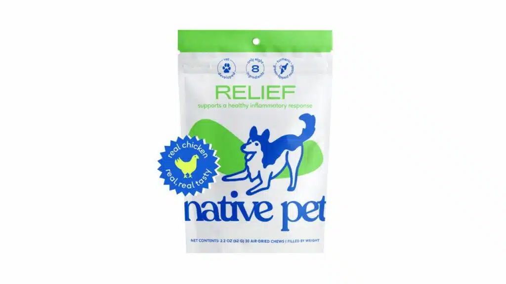 Native pet relief - anti inflammatory for dogs