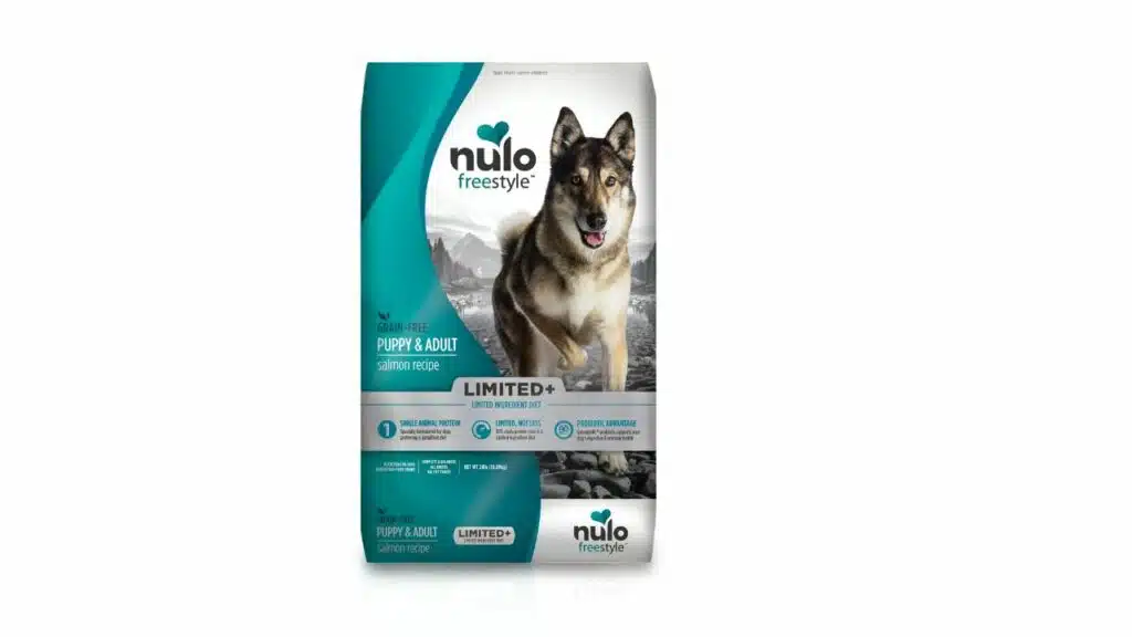 Nulo freestyle limited+ salmon recipe grain-free puppy & adult dry dog food