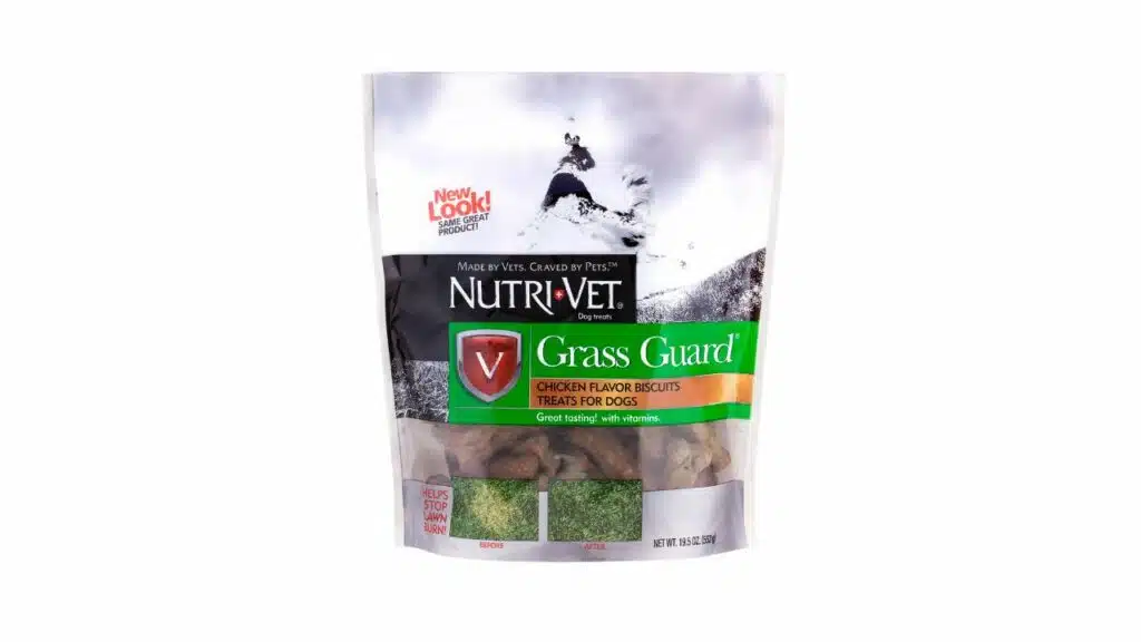 Nutri-vet grass guard biscuits for dogs