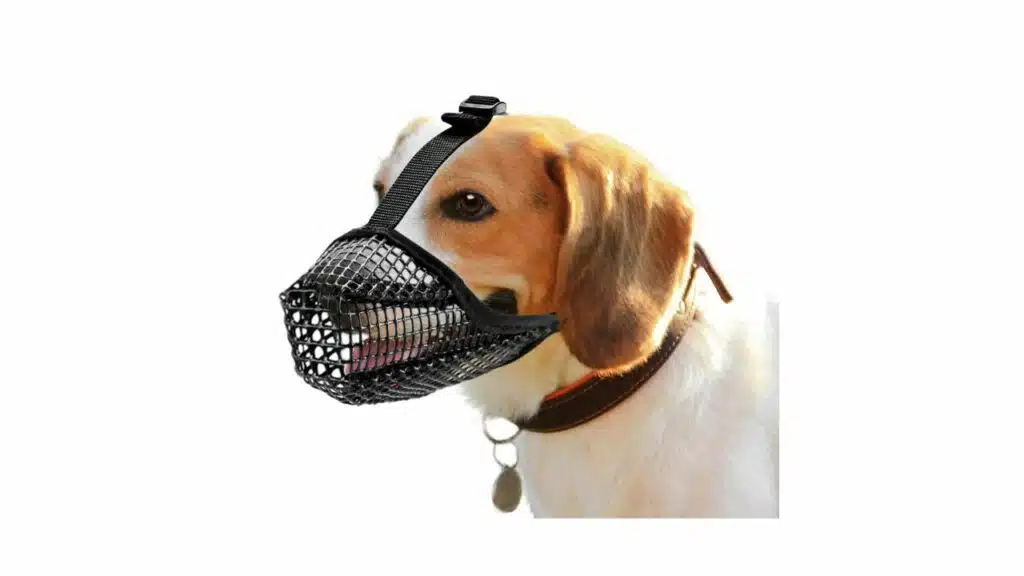 Ohcozzy soft mesh dog muzzle