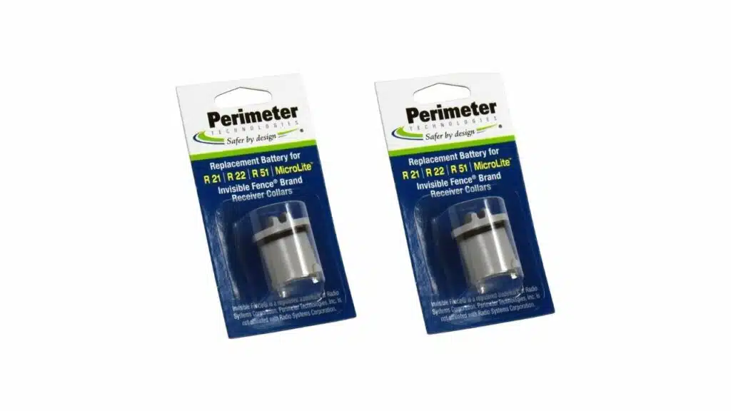 Perimeter technologies two-pack dog fence batteries