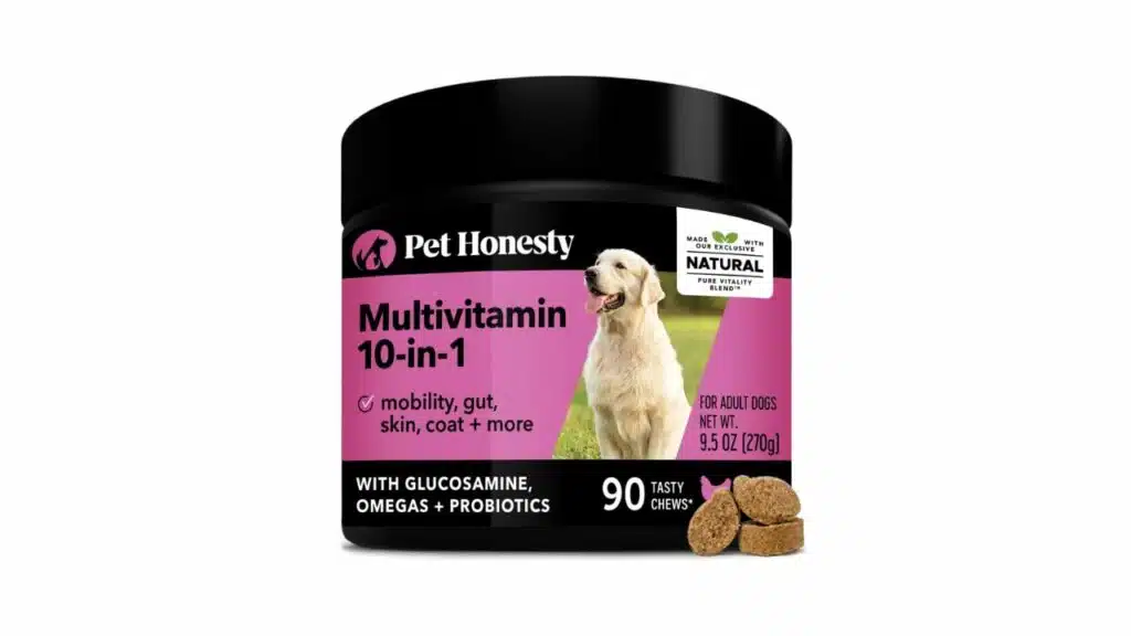 Pet honesty 10 in 1 dog multivitamin