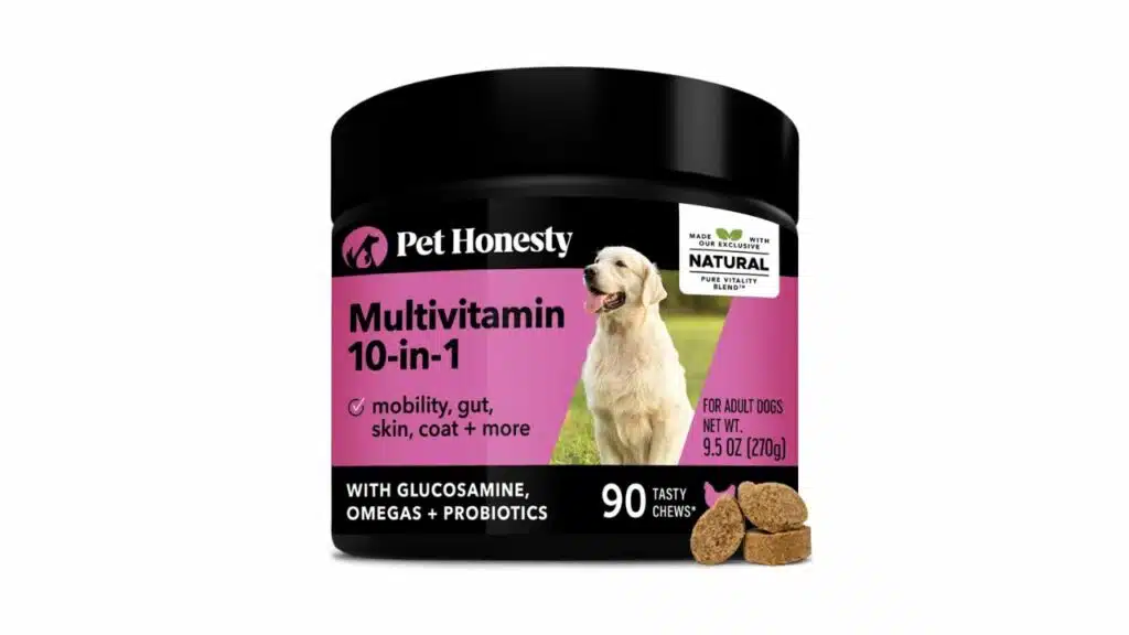 Pet honesty 10 in 1 dog multivitamin