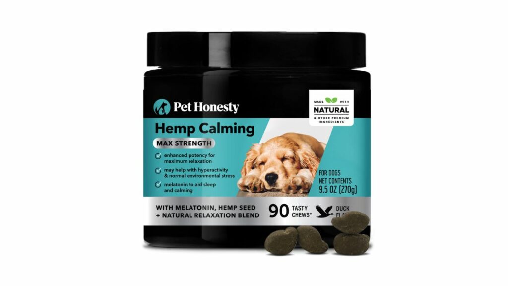 Pet Honesty Hemp Calming Chews for Dogs