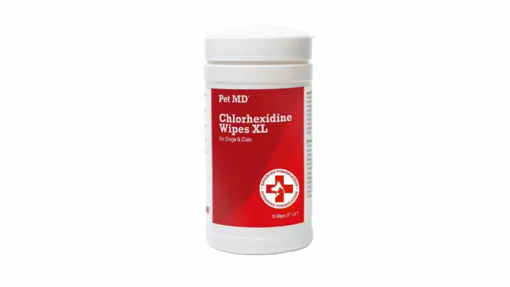 Pet md xl topical wipes with aloe for dogs and cats