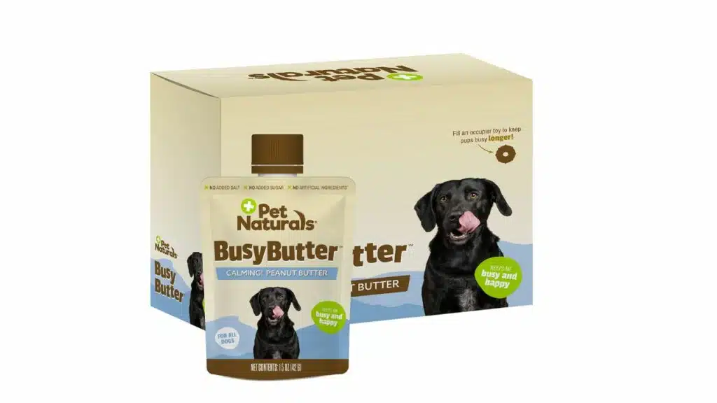 Pet naturals busybutter easy squeeze calming peanut butter for dogs
