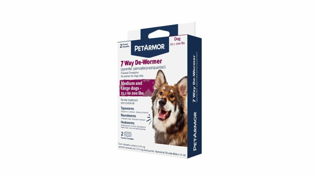 PetArmor 7 Way De-Wormer for Dogs
