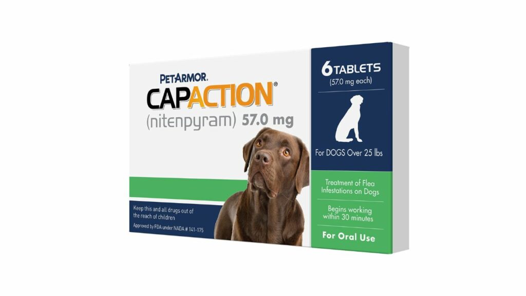 PetArmor CAPACTION Oral Flea Treatment for Dogs