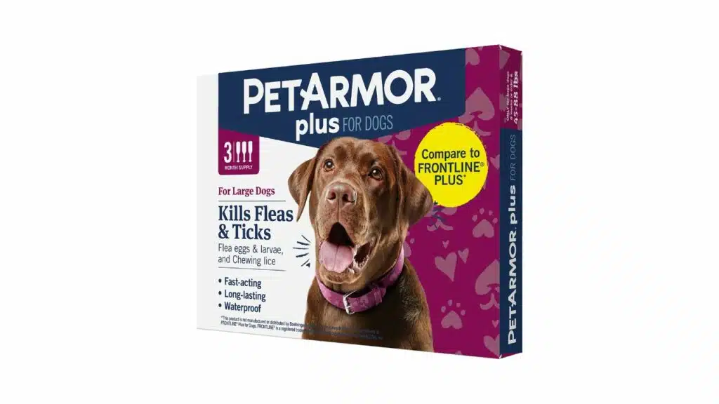 Petarmor plus flea and tick prevention for dogs