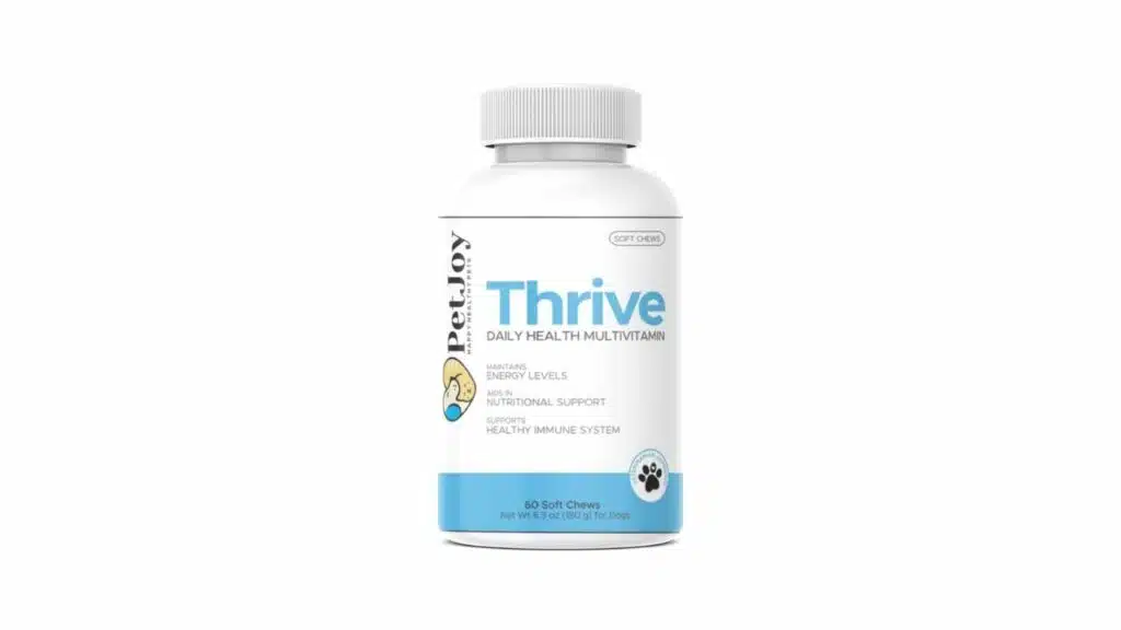 Petjoy - thrive daily multivitamin soft chew for dogs