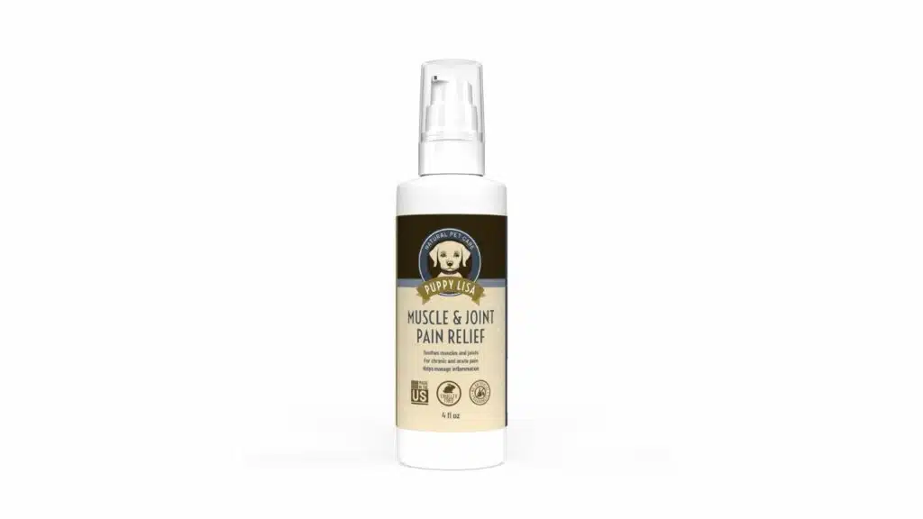 Puppy lisa muscle and joint pain relief cream