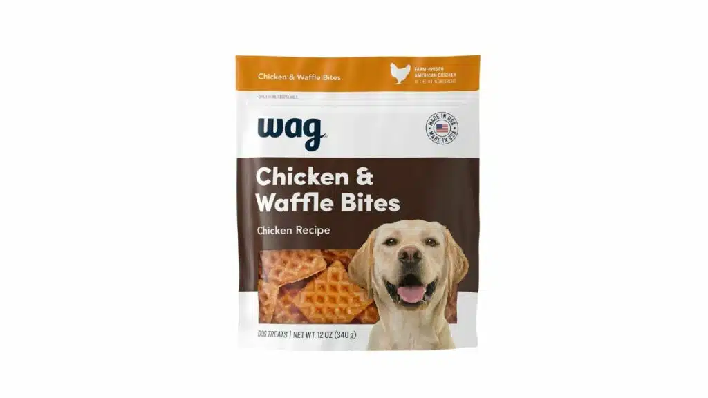 Wag chicken and waffle bites