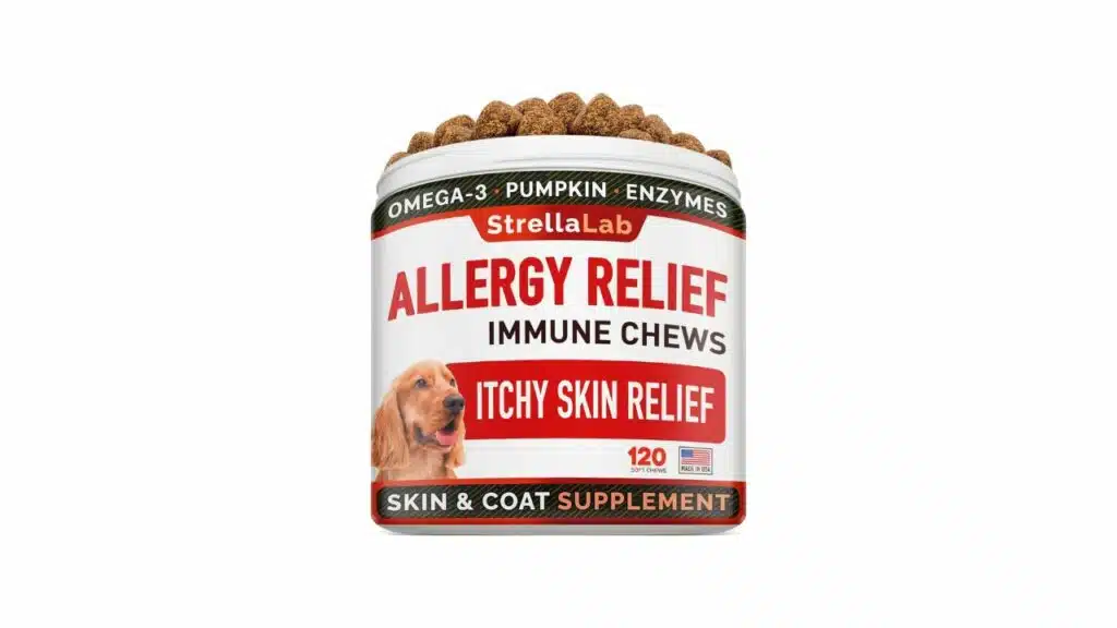 Strellalab dog allergy relief
