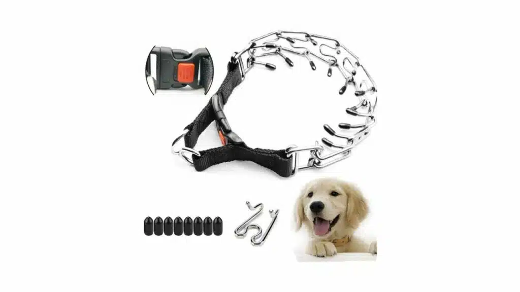 Supet prong collar for dogs training collar
