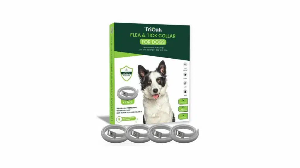 Trioak flea collar for dogs