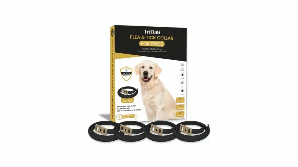 Trioak flea and tick collar for dogs