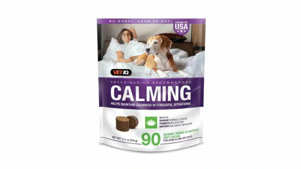 Vetiq calming support supplement for