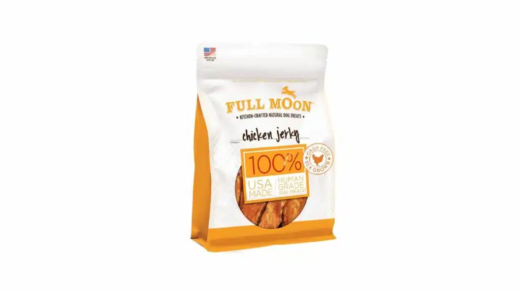 Full moon chicken jerky healthy all natural dog treats