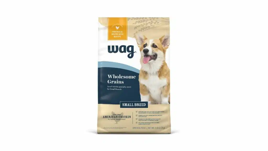 Wag small breed dry dog food