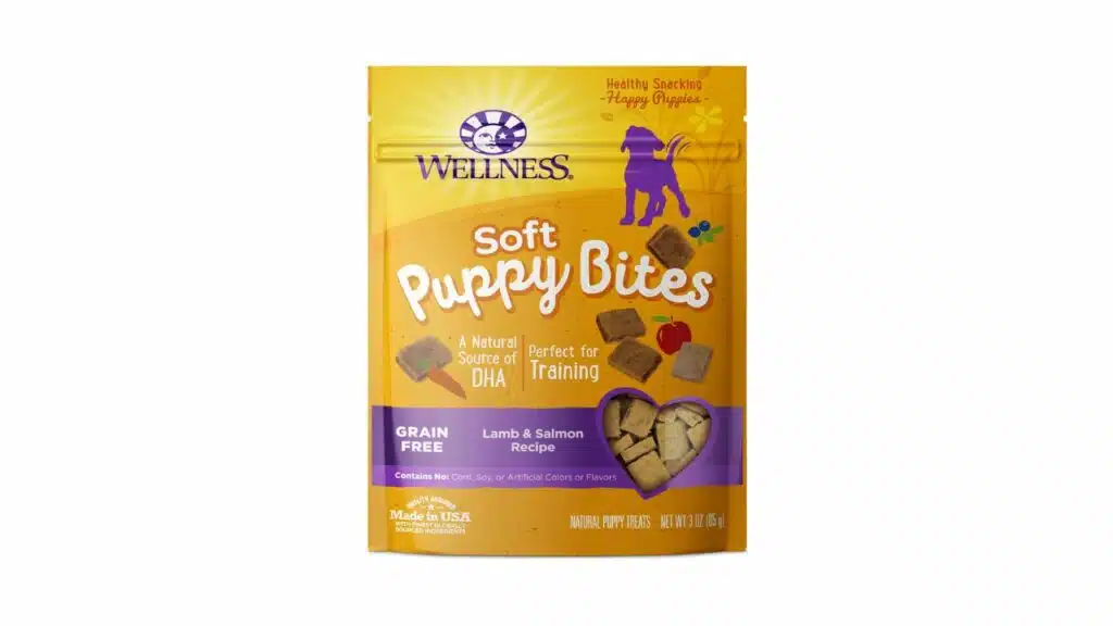 Wellness soft puppy bites natural grain-free treats for training