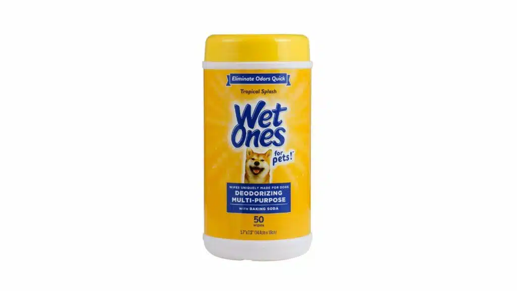 Wet ones for pets deodorizing multi-purpose dog wipes