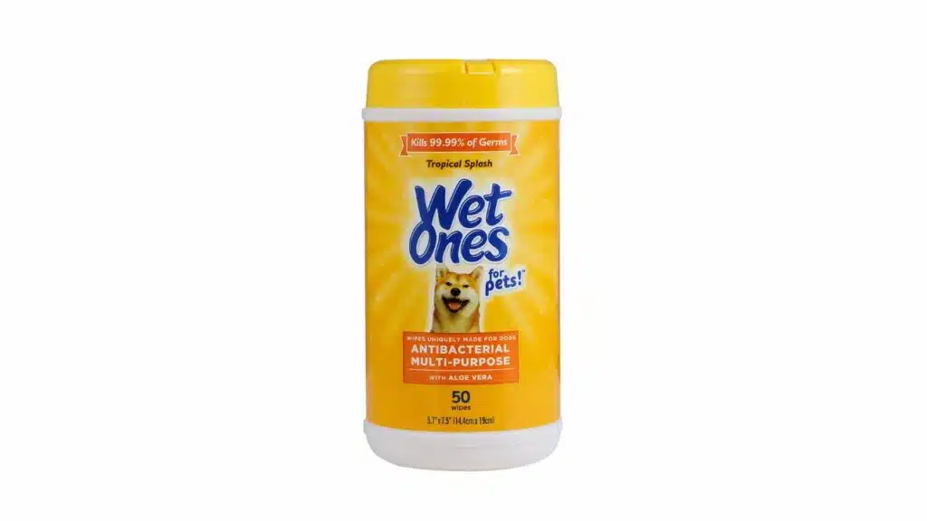 Wet ones for pets multi-purpose dog wipes with aloe vera