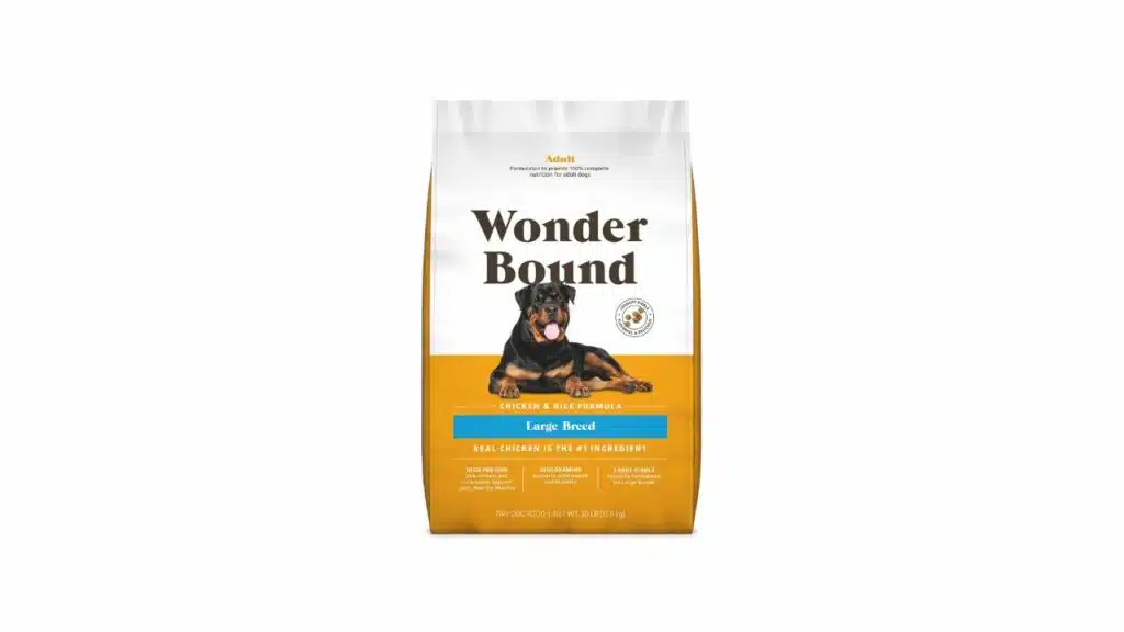Wonder bound dog food