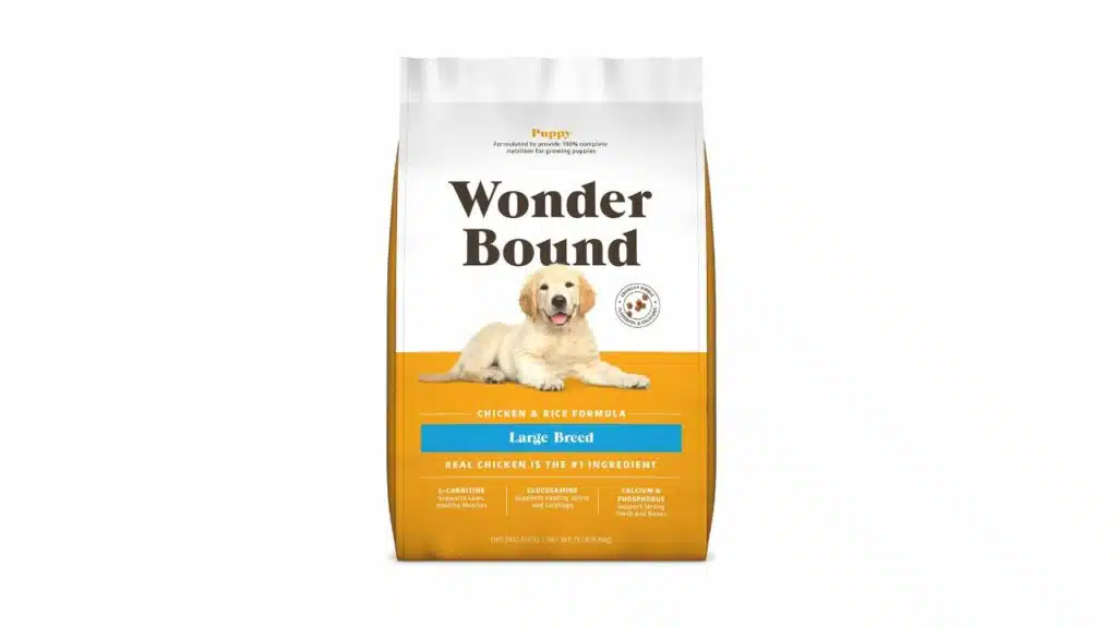 Wonder bound large breed puppy dry dog food